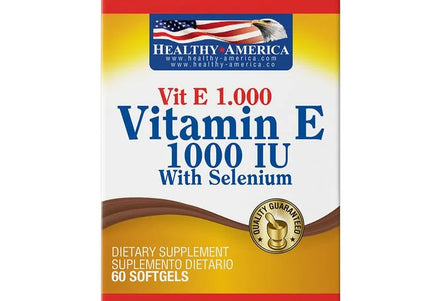 Vitamin E 1000 Iu 60 Softgels