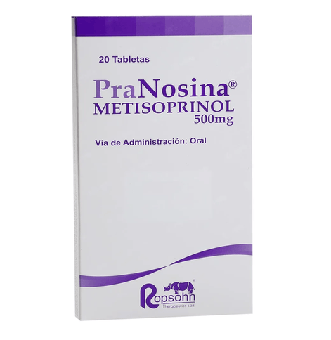 Pranosina 500 Mg 20 Tabletas