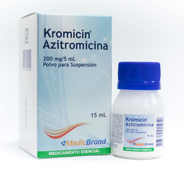 Kromicin 200 Mg/5Ml Polvo Susp.15 Ml Coa