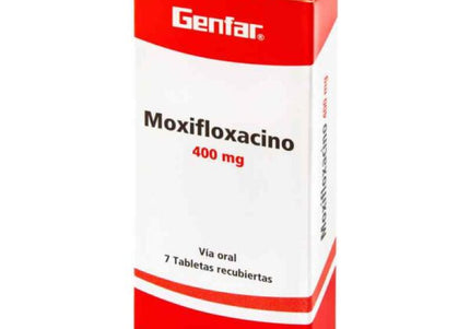 Moxifloxacino 400 Mg 7 Tbs Gf