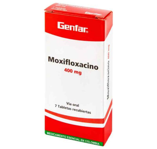 Moxifloxacino 400 Mg 7 Tbs Gf