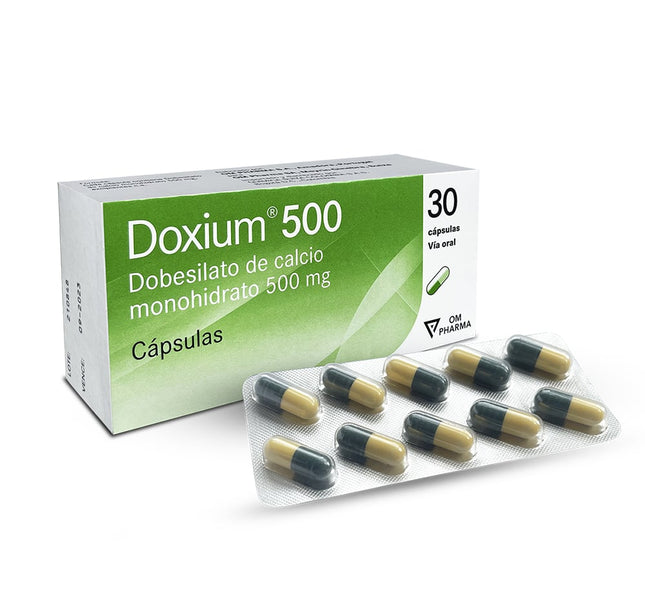 Doxium 500 Mg 30 Capsulas