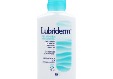 Lubriderm Humectación Delicada Piel Sensible 120 Ml