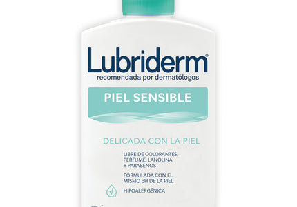 Lubriderm Humectación Delicada Piel Sensible 400 Ml