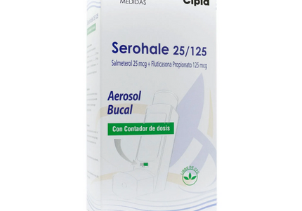 Serohale 25/125Mcg Inh.120Dosis