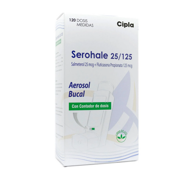 Serohale 25/125Mcg Inh.120Dosis
