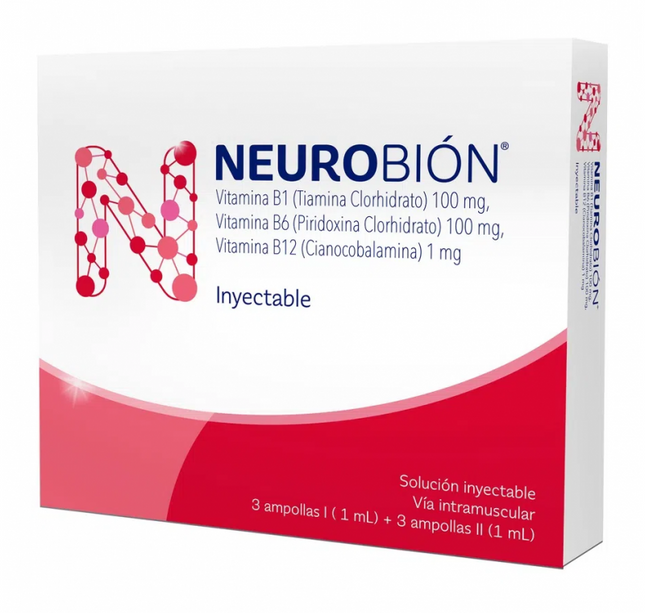 Prepack Neurobion 3 Ampollas 2X3