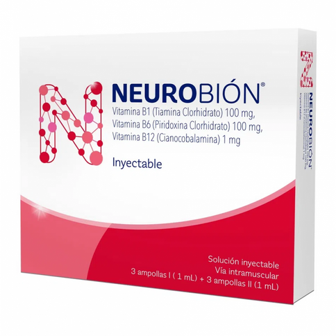 Prepack Neurobion 3 Ampollas 2X3