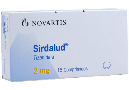 Sirdalud 2 Mg 15 Comprimidos