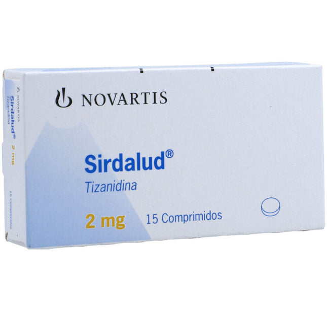 Sirdalud 2 Mg 15 Comprimidos