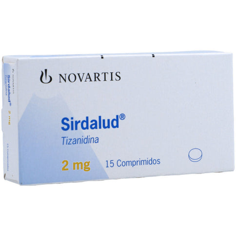Sirdalud 2 Mg 15 Comprimidos