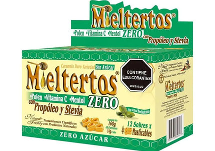 Mieltertos Zero Pastillas Masticables 12Sbs