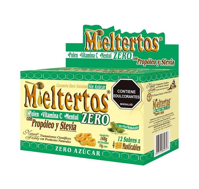 Mieltertos Zero Pastillas Masticables 12Sbs