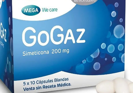 Gogaz 200 Mg 50 Capsulas