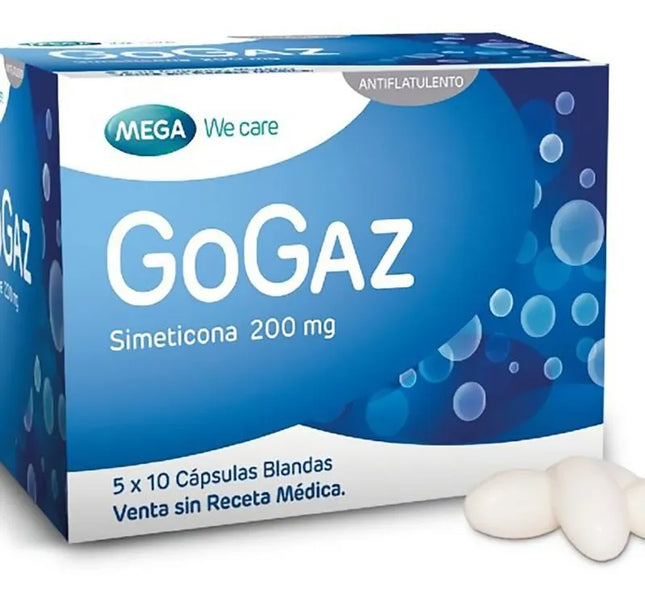 Gogaz 200 Mg 50 Capsulas