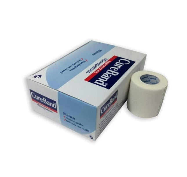Micropore Blanco Cureband Bol 2X10Y 6Und