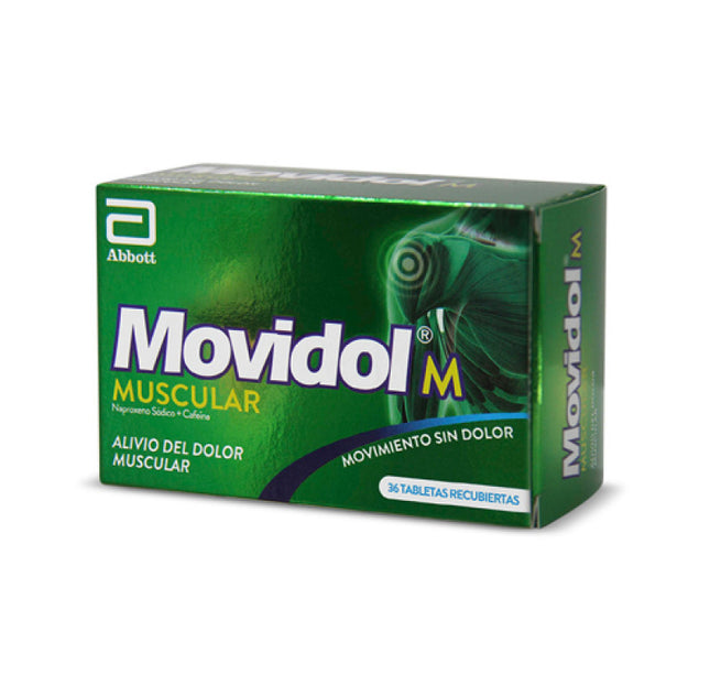 Movidol M Muscular 220 Mg 36 Tabletas