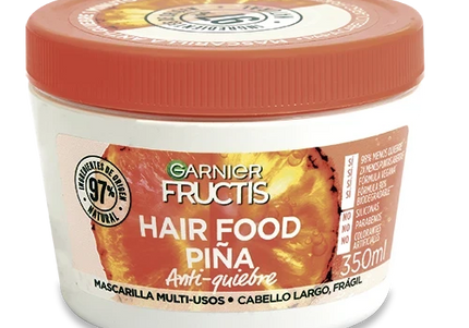 Tratamiento Fructis Hair Food Pina Antiqui 350Ml