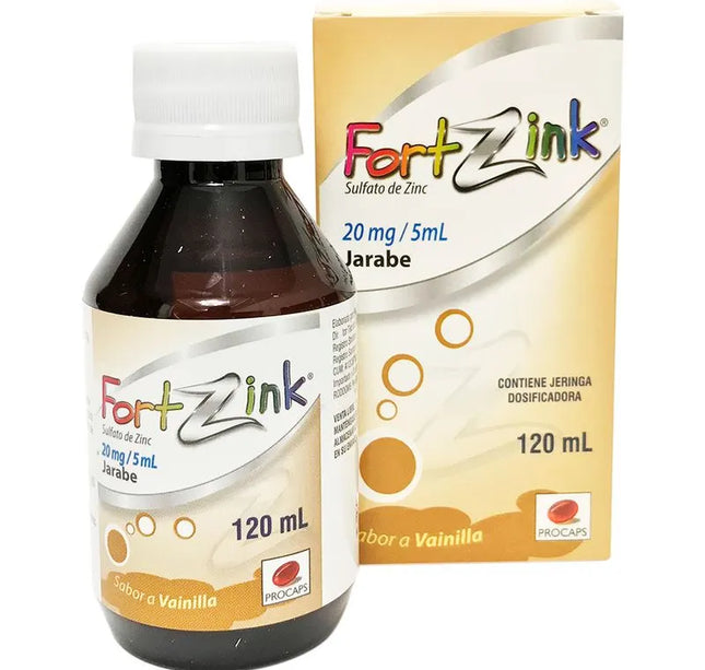 Fortzink Jarabe 20 Mg/5 Ml 120 Ml