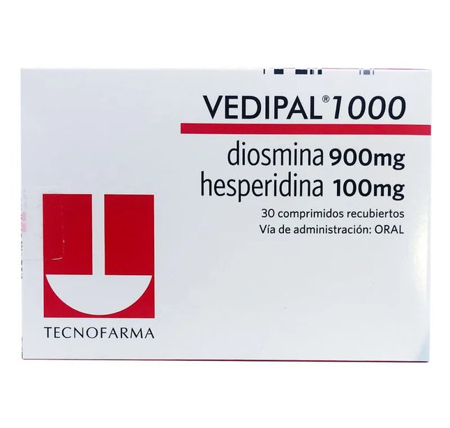 Vedipal 1000 30 Comprimidos