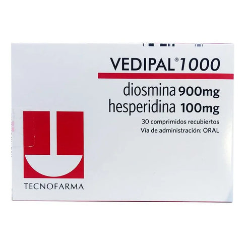 Vedipal 1000 30 Comprimidos