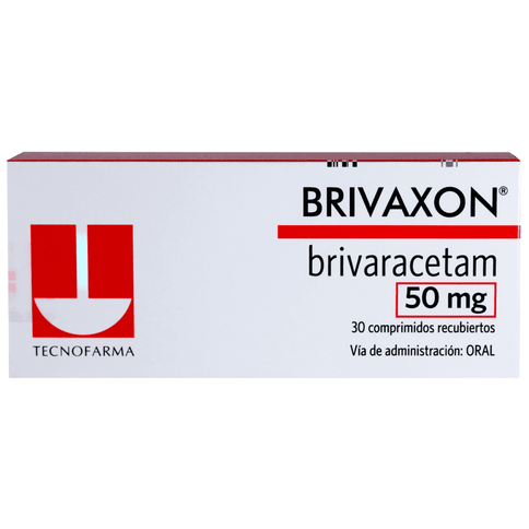 Brivaxon 50 Mg 30 Tabletas