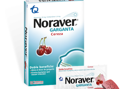 Noraver Pastillas Cereza 12 Tbs