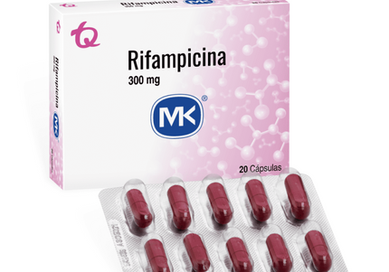 Rifampicina 300 Mg 20 Capsulas Mk