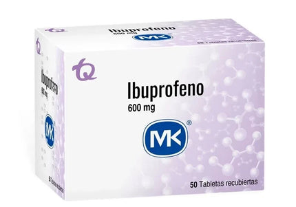 Ibuprofeno 600 Mg 50 Tabletas Mk