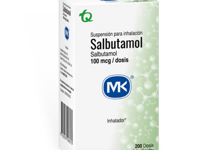 Salbutamol Inhalador 200 Dosis Mk