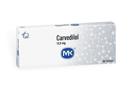 Carvedilol 12 5 Mg 30 Tbs Mk