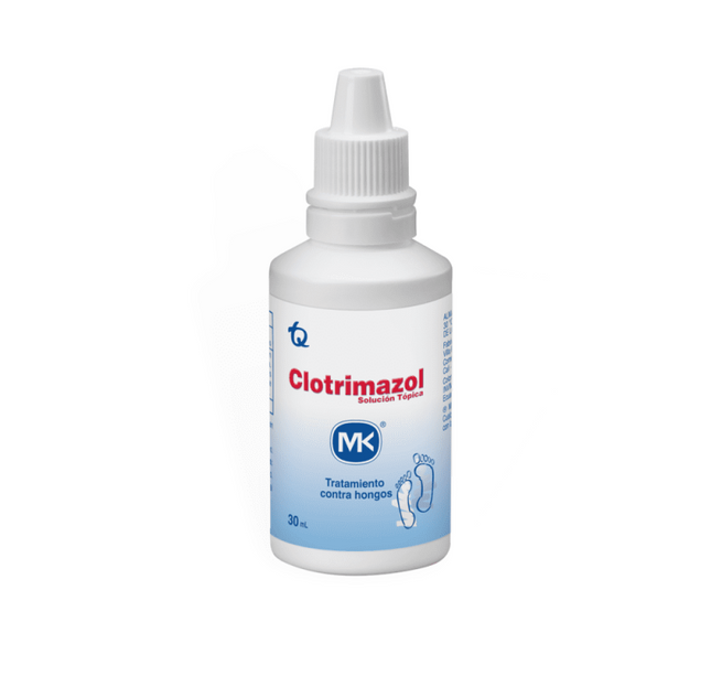 Clotrimazol 1 Solucion 30 Ml Mk