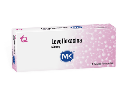 Levofloxacina 500 Mg 7 Tabletas Mk
