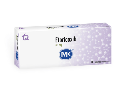 Etoricoxib 60 Mg 14 Tbs Mk
