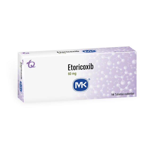 Etoricoxib 60 Mg 14 Tbs Mk