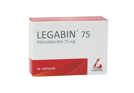 Legabin 75 Mg 30 Capsulas