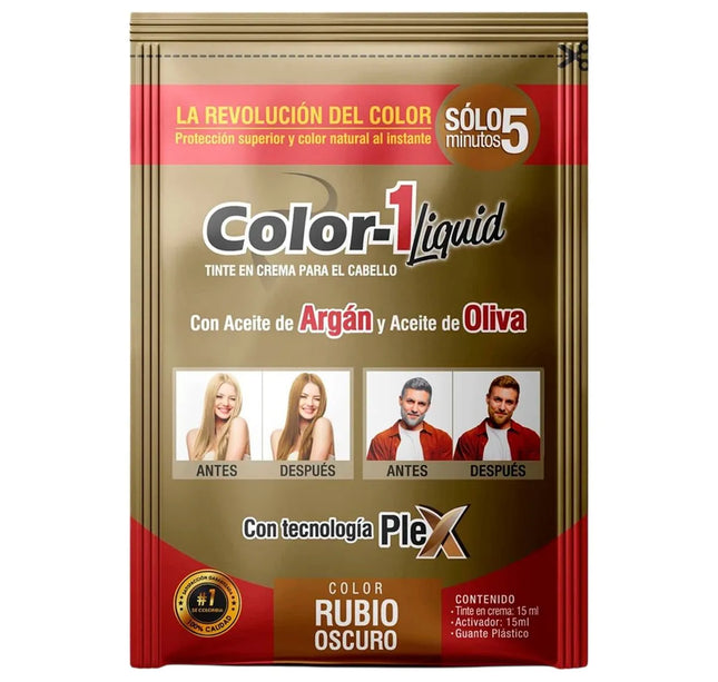 Tintura Rubio 15Ml+Activador 15Ml Color-1