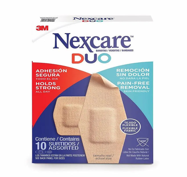 Banditas Nexcare Duo Surtidos 10 Unidades