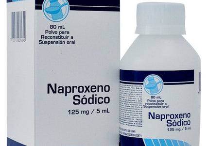 Naproxeno 125 Mg Suspension 80 Ml Coa
