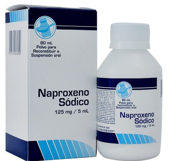 Naproxeno 125 Mg Suspension 80 Ml Coa