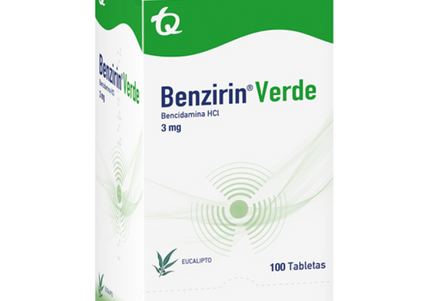 Benzirin Verde Eucalipto 100 Tba