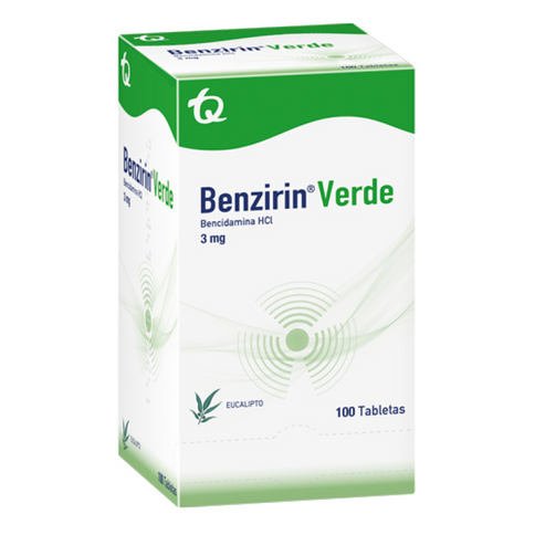 Benzirin Verde Eucalipto 100 Tba
