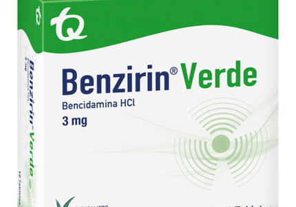 Benzirin Verde Eucalipto 12 Tabletas