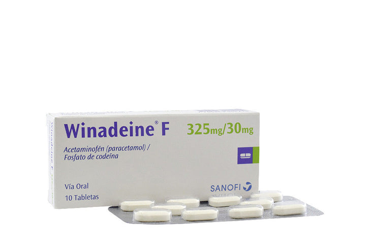 Winadeine F 325/30 Mg 10 Tabletas