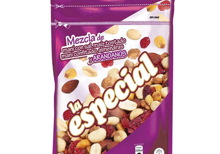 Pasabocas La Especial Mezcla de arándanos 180 Gr