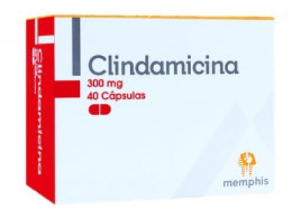 Clindamicina 300 Mg 40 Caps