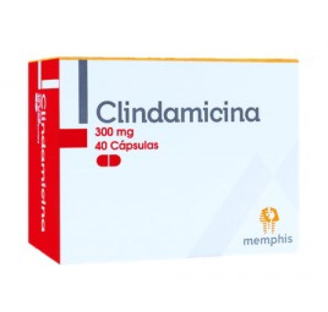Clindamicina 300 Mg 40 Caps