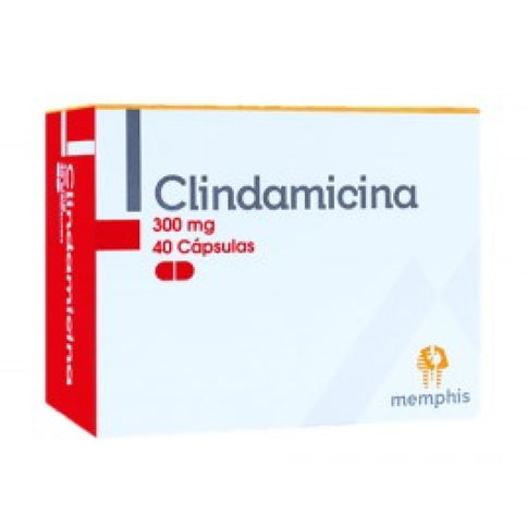 Clindamicina 300 Mg 40 Caps