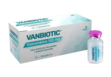 Vanbiotic(Vancomicina 500 Mg) 1 Vial