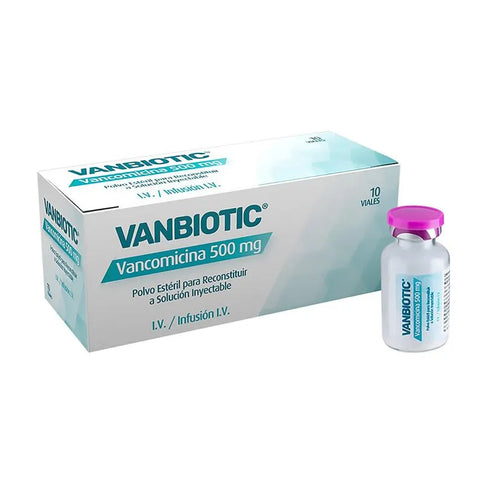 Vanbiotic(Vancomicina 500 Mg) 1 Vial